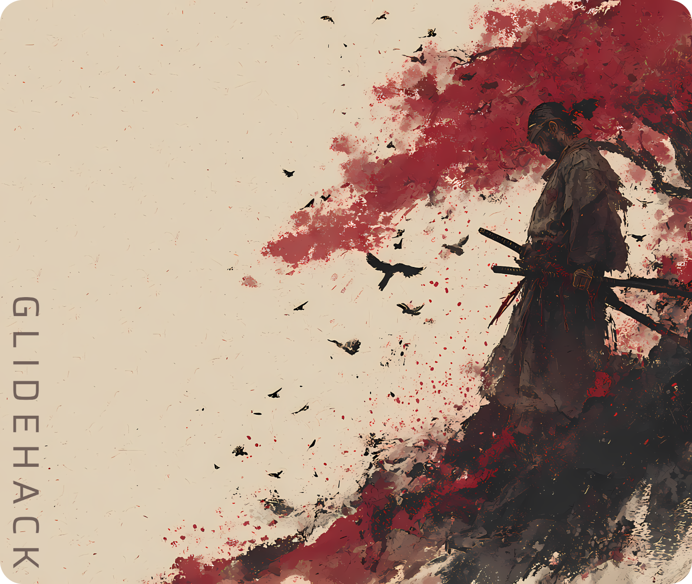 Sakura Veil | Ultra Precision Glass Mousepad