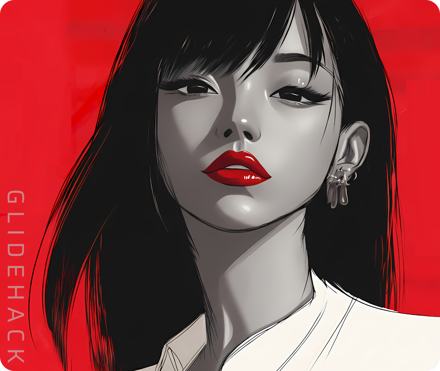 Akuma's Gaze | Ultra Precision Glass Mousepad